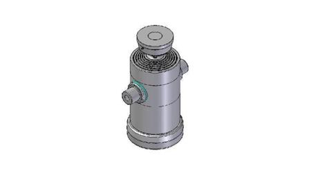 6064S - TELESCOPINEN SYLINTERI STANDARD/PALLON 6 VAIHEEN MATKA 2100 HALKAISIJA 240