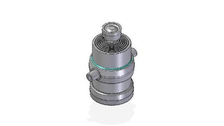 7050S -TELESCOPINIS CILINDRAS STANDARD/BALL 7 ETAPAI KELIONĖ 1665 DIAMETRAS 215