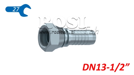 HYDRAULINEN YHTEYS BSP NAARAS DN13-1/2