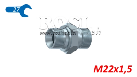 HYDRAULICZNY WÓJNE ZŁĄCZKI BSP M22X1.5