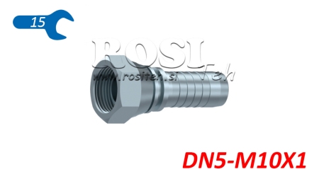 HIDRAULINĖ SĄSAJA BSP MOTERIS DN5-M10X1