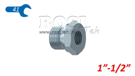 HIDRAULINIS ADAPTERIS PATINIS-MOTERINIS 1-1/2