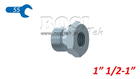 HYDRAULISK ADAPTER HAN-HUN 1 1/2-1