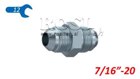 HIDRAULINIS DUBLINIS VOŽTUVAS JIC74° 7/16”-20 7/16”-20