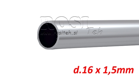 HYDRAULICKÁ KOVOVÁ RÚRKA d.16 x 1,5mm