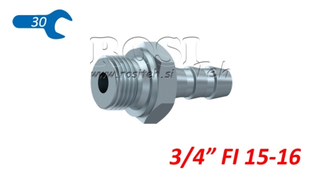 HIDRAULINIS VYRINIS SUJUNGIMAS 3/4 GUMINEI ŽARNAI Φ 15-16