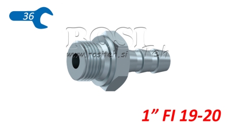 HIDRAULINIS VYRINIS SUJUNGIMAS 1 GUMINEI ŽARNAI Φ 19-20