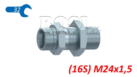 HIDRAVLIČNI PREGRADNI DVOVIJAČNIK (16S) M24x1,5