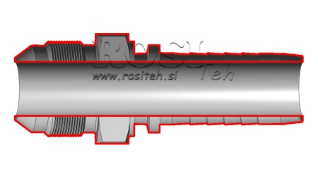 HIDRAULINĖ SĄSAJA AGJ JIC74° PATINAS DN10-7/8”-14
