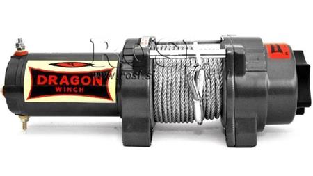12 V ELEKTRINIS WINCH DWH 4500 HD - 2041 kg