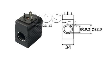 ELEKTROMAGNETINIS RITĖ 12V DC - YE45 - fi 19.2mm-50mm 30W IP65