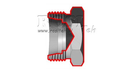 HIDRAULINIS KAIŠTIS (15L) M22X1,5