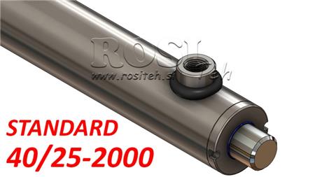 HIDRAULINIS CILINDRAS STANDARD 40/25-2000