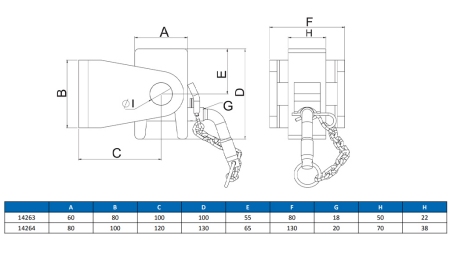 KIPER KESONA KRAUTUVAS 60x80mm eco