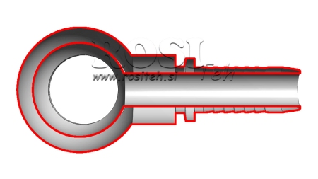 HYDRAULICKÁ OČKOVÁ PRÍPOJKA DN8-1/4