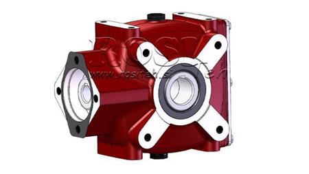 СКОРОСТНА КУТИЯ - СКОРОСТНА КУТИЯ RT120 ЗА ХИДРАВЛИЧЕН МОТОР MP/MR/MS СЪОТНОШЕНИЕ 4.1:1