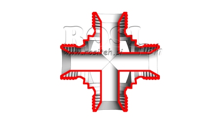 HYDRAULINIS T KOM BSP VYR. KRYŽIUS 1/2