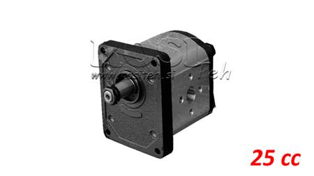 GEAR HYDRAULIC MOTOR (20MR25X546) TELESKOPICKÉ - SKLÁPACÍ VÁLCE - 25CC