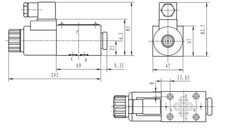 CETOP 3_1 RITĖS DIMENSIJOS 41A