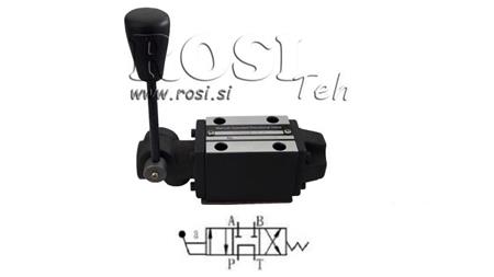 HYDRAULICKÝ MANUÁLNY VENTIL CETOP N2