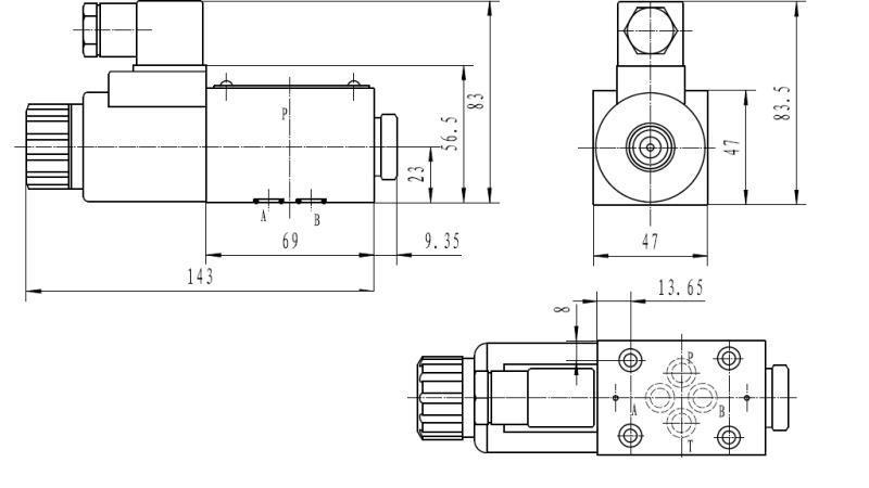 DIMENSIONI COIL CETOP 3_1 1A