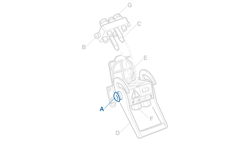 SAUGOS MYGTUKAS MULTI-FASTER 3/8 2KRYPTYS FIKSUOTA DALIS