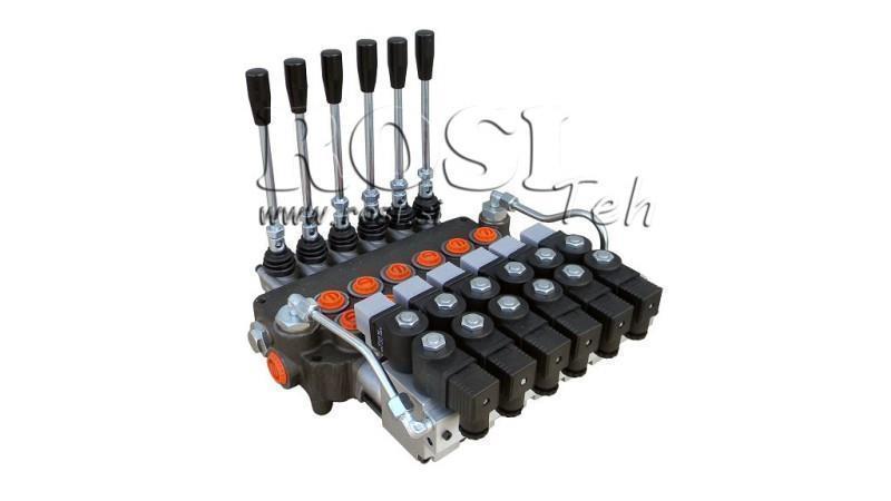 HIDRAULINIS VOŽTUVAS 6xP80 - EO 12V