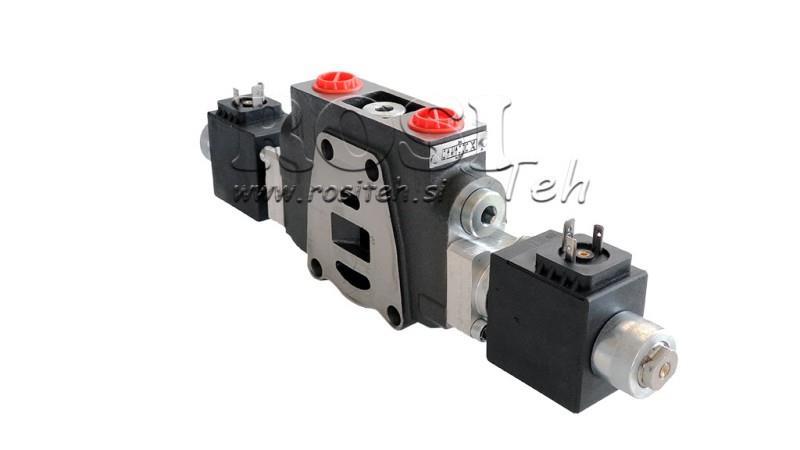 SEGMENTO ELETTRICO SINGOLO 12V per VALVOLA IDRAULICA PC70