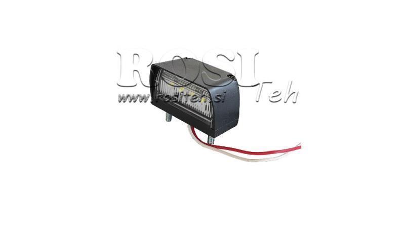 ŚWIATŁO TABLICY REJESTRACYJNEJ 12/24V - LED