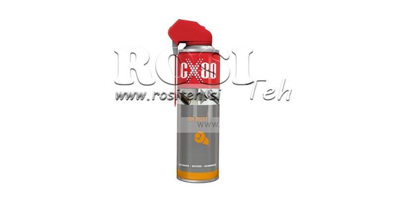 CX80 RIMUOVITORE DI RUGGINE 500 ML DUO SPRAY