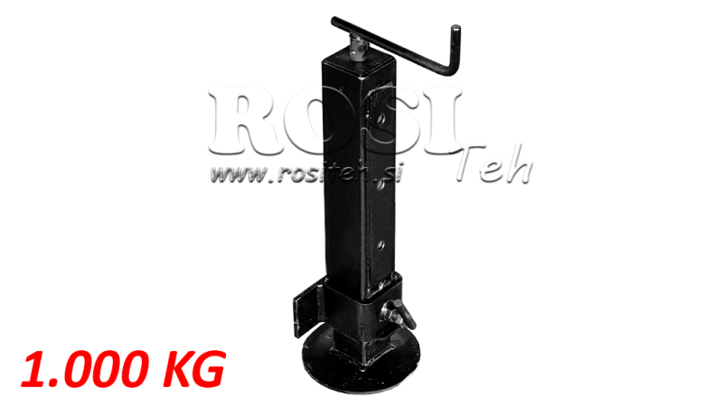 DRAADONDERSTEUNING VOET VERSTELBAAR 300MM - 1000KG