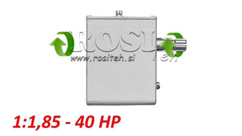 TRAUKTORIAUS PAVARŲ DĖŽĖ - 1:1.85 (40AG-30KW) PATELĖS-VYRAS