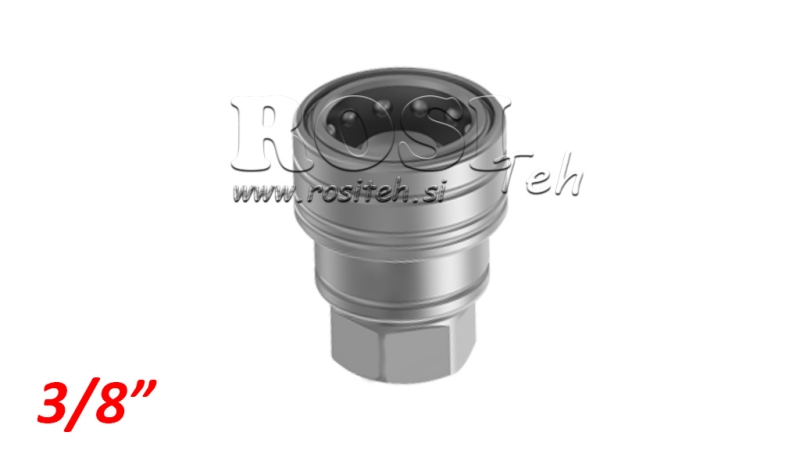 RASK KOBLING FOR BREMSE HUNN 3/8