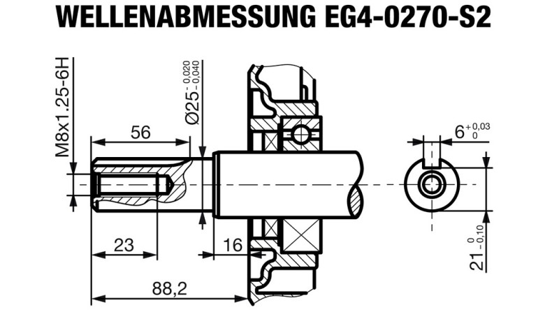motore a benzina EG4-420cc-9.6kW-13.1HP-3.600 RPM-H-KW25x88.5-avviamento manuale