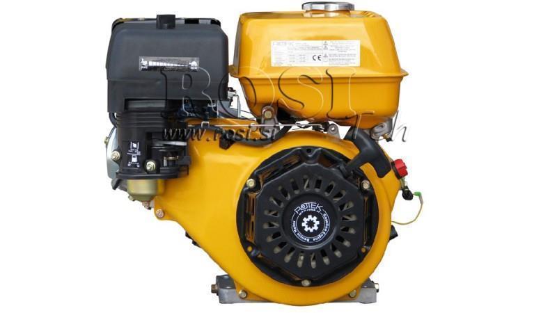 bensinmotor EG4-270cc-6.56kW-8.92HK-3,600 RPM-H-KW25x88.2-manuell start