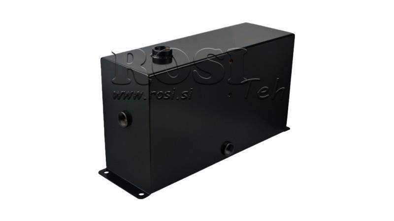 RESERVORIO DE METAL 12 LITROS CUBO 255x120x450mm