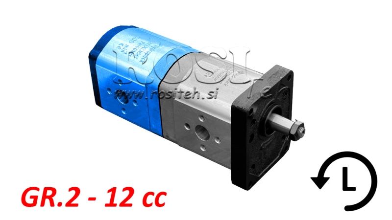 BOMBA HIDRÁULICA 20A12X066 TRASERA GR.2 12 CC IZQUIERDA