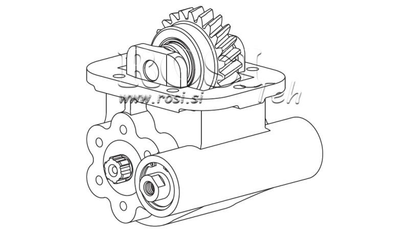 AUSGANG FÜR HYDRAULIKPUMPE - IVECO 2855