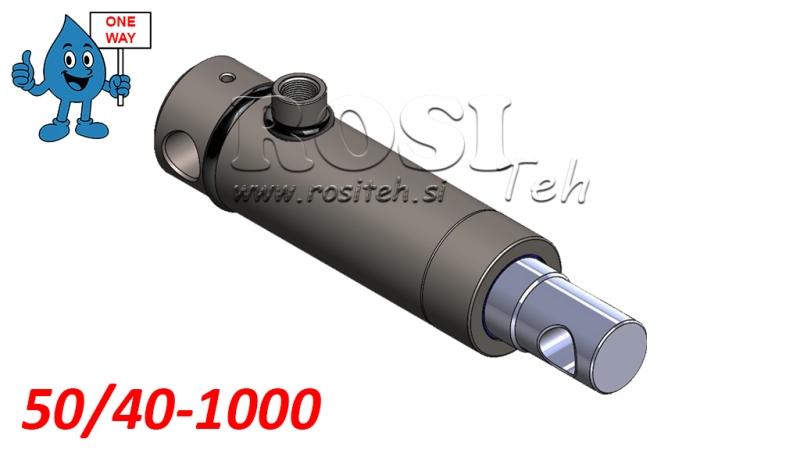 HIDRAULINIS CILINDRAS MONO 50/40-1000