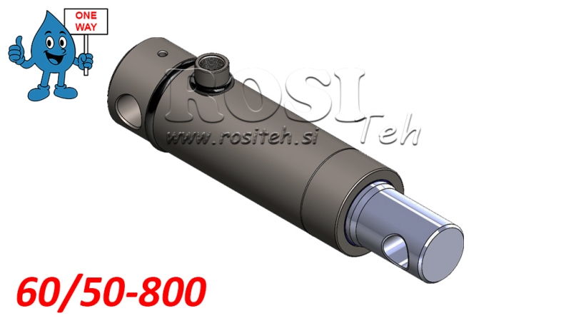HIDRAULINIS CILINDRAS MONO 60/50-800