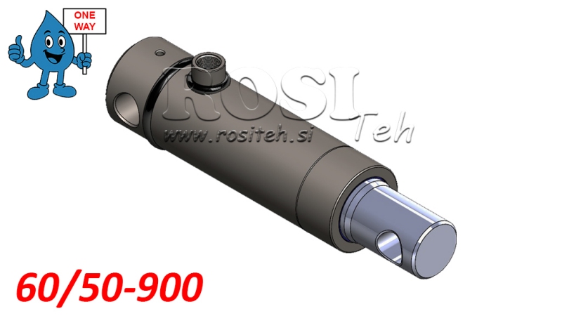 HIDRAULINIS CILINDRAS MONO 60/50-900