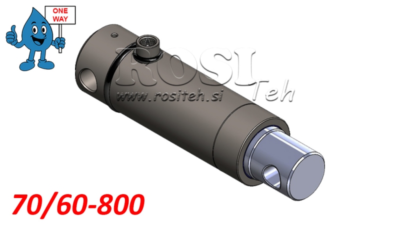 HIDRAULINIS CILINDRAS MONO 70/60-800