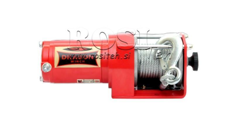 12 V ELEKTRISK VINDSKULE DWM 2500 ST - 1133 kg