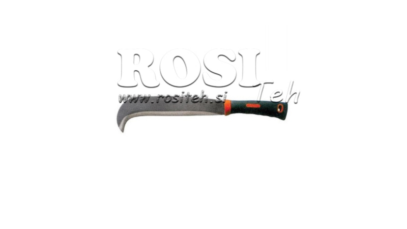 MACHETE 25 cm, MED PVC HÅNDTAK