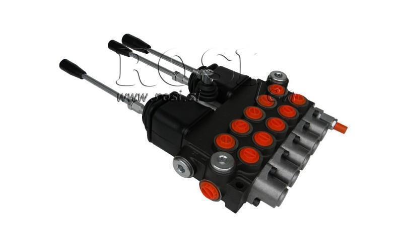 VALVOLA IDRAULICA 5xP40 2x JOYSTICK
