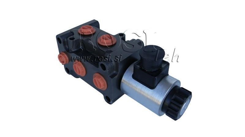 VÁLVULA DE 6 PUERTOS 3/8 (6/2) 12V - 50lit