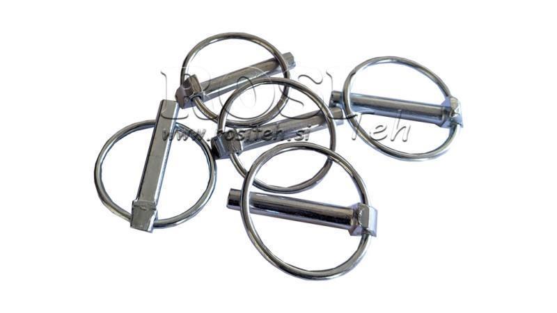 SAUGUMO KLIPŲ RINKINYS APVALUS fi 11.0 mm (5 vnt)