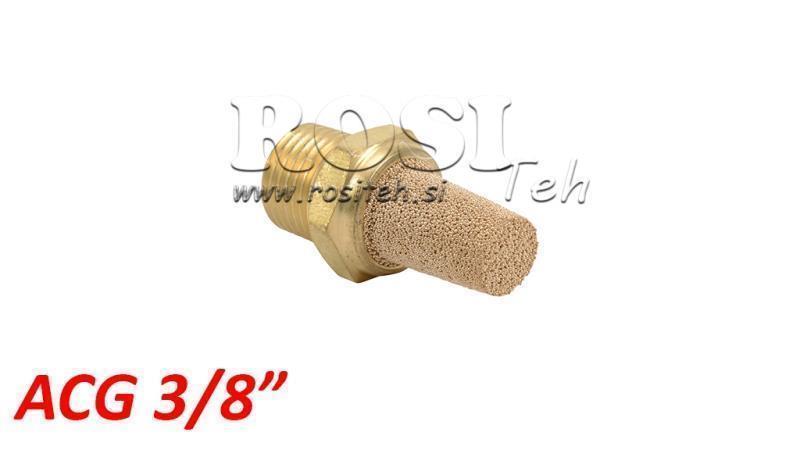 MUFLE NEUMÁTICO HECHO DE BRONCE ACG 038 ALTO
