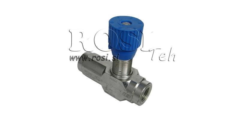 REGOLATORE DI FLUSSO VRFU 3/4 UNIDIREZIONALE 