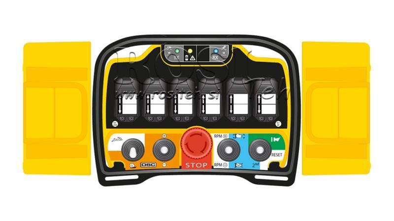 RADIO NUOTOLINIS VALDYMAS - PROPORCINIS - ZEUS2 M6 10019 Standartas